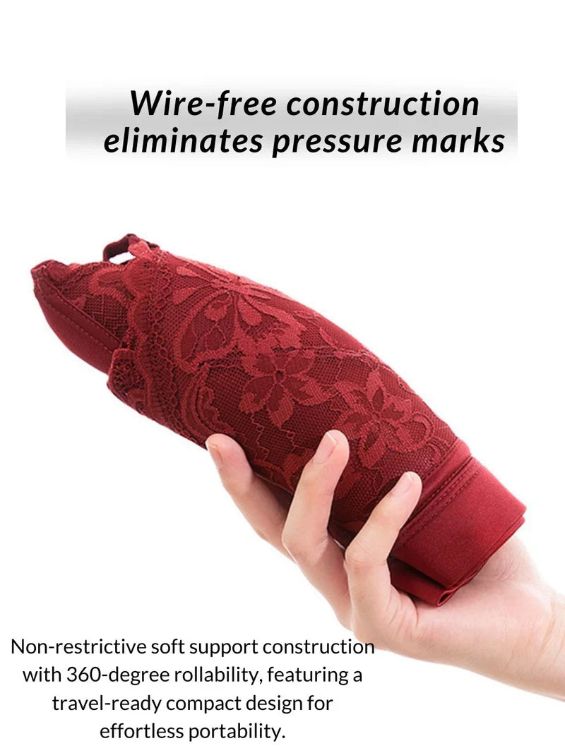 Pack of 3 Seamless Lace Minimizer Bra