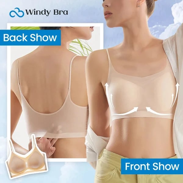 Pack of 3 - WindyBra - Summer seamless ultra-thin plus size ice silk comfort bra