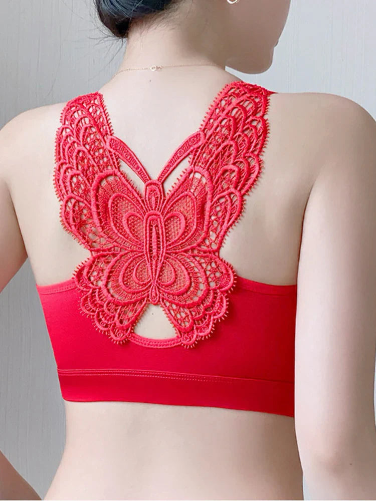 Pack of 3 Seamless Lace Minimizer Bra