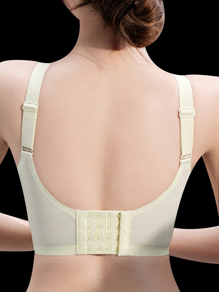 Pack Of 3 Summer Thin Wireless Bra with Minimizing Effect