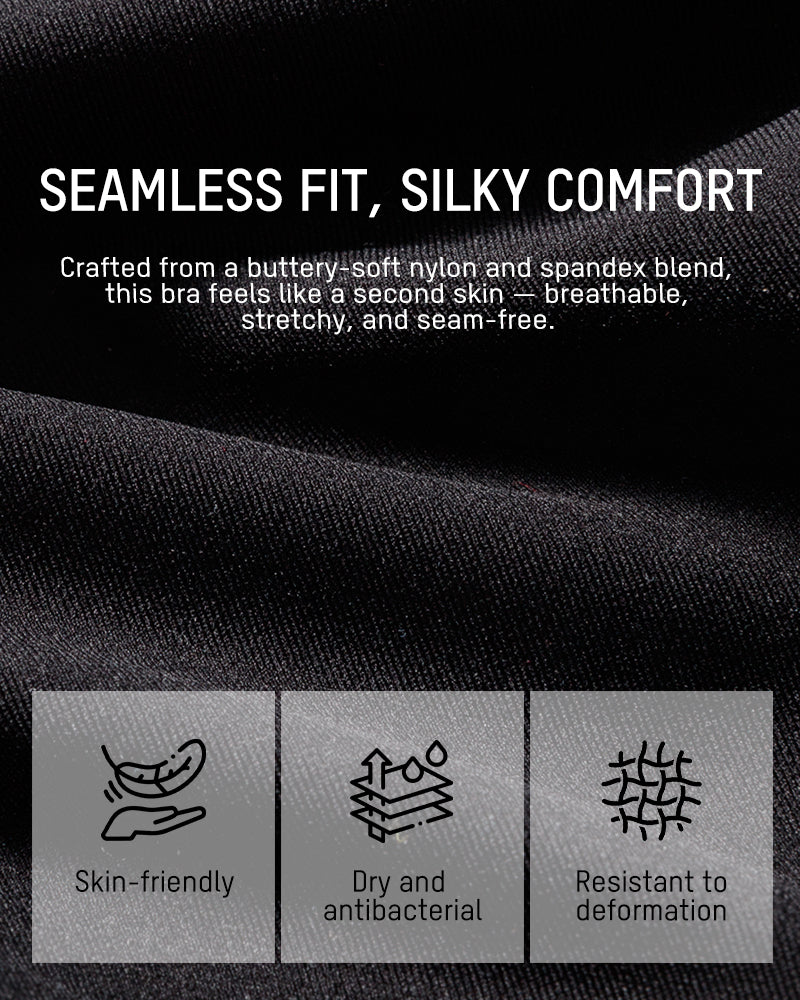 Pack of 3 Lifting Wire-Free Antibacterial Jelly Bra