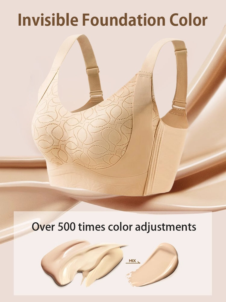 PACK OF 3:  VEIMIA Lifting Minimizer Bra For Big Breasts Anti-sagging, Ultra-thin Cups With Invisible Foundation Color Design