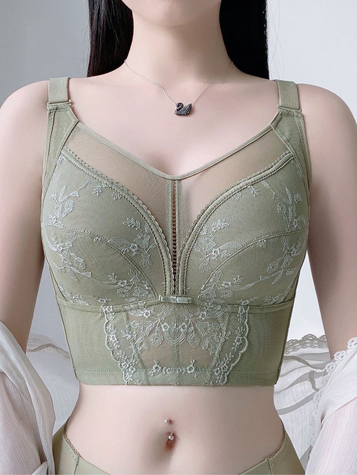 Pack of 3 Adjustable Side Bulge Control Longline Bra