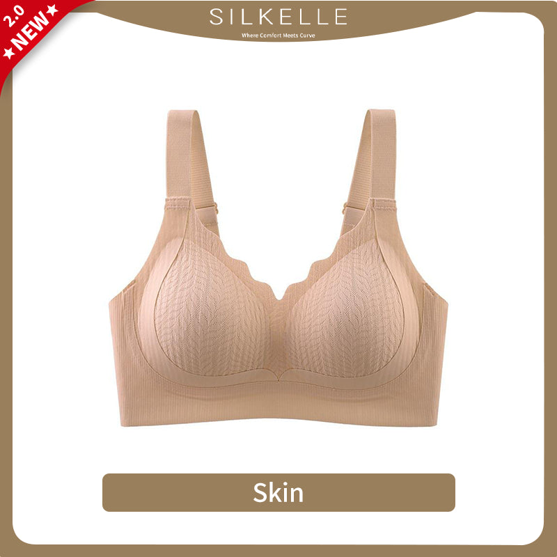 PACK OF 2 & 3 : Upgraded Pilates Lace Bra - Anti-Sagging & Adjustable