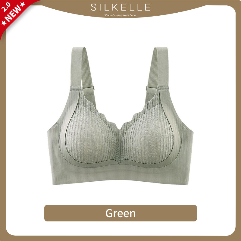 PACK OF 2 & 3 : Upgraded Pilates Lace Bra - Anti-Sagging & Adjustable