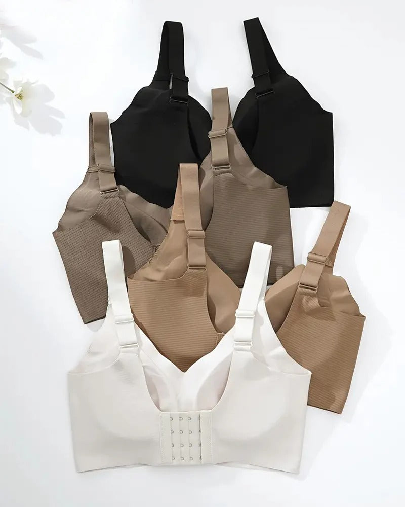 Pack of 3 Women's Adjustable Wireless Bra